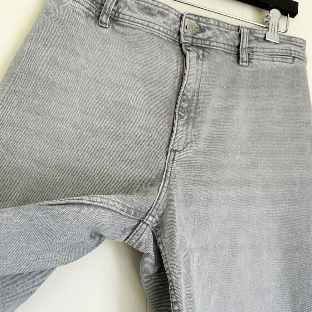 MANGO Catherine High Waist Wide Leg Jeans Altered Size 8 - Picture 5 of 9